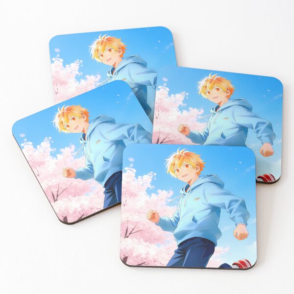 Item preview, Yukine Noragami Blue Hoodie Jumping Cherry Blossom Sky designed and sold by GABRIELMURPHY.