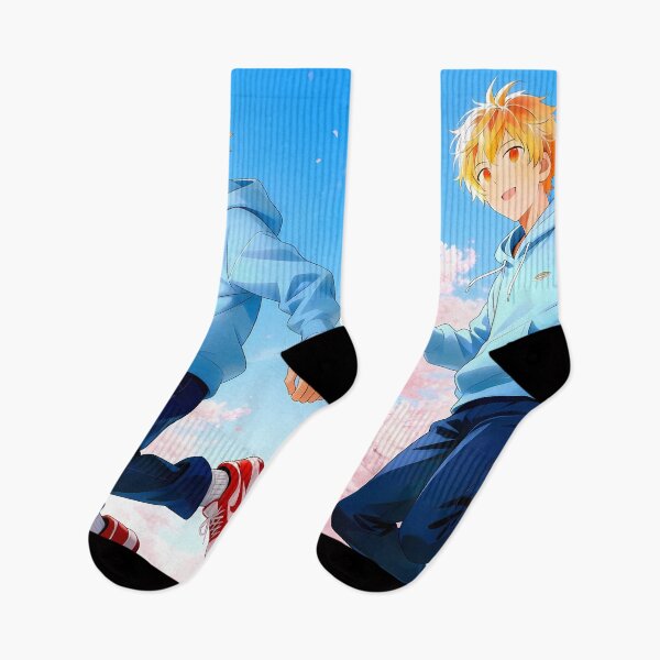 Item preview, Yukine Noragami Blue Hoodie Jumping Cherry Blossom Sky designed and sold by GABRIELMURPHY.