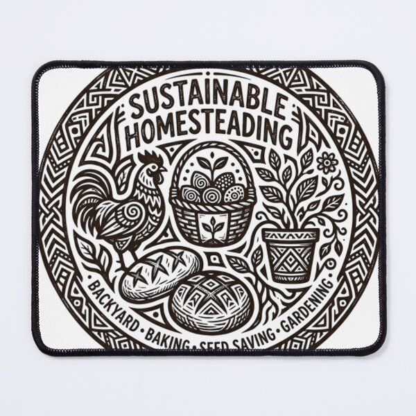 Item preview, SUSTAINABLE HOMESTEADING designed and sold by likbatonboot.