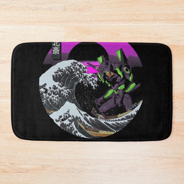 Item preview, Mecha Wave Sunset Retro Art designed and sold by fiyuuart.