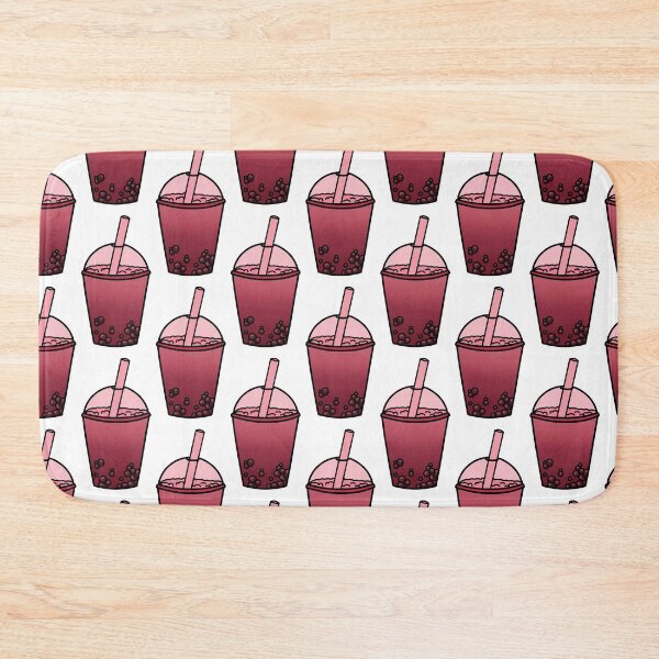 Item preview, Pink Strawberry Boba Tea designed and sold by 88cranes.