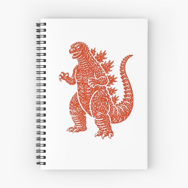 Item preview, Red Godzilla designed and sold by FLATVAC STICKER.