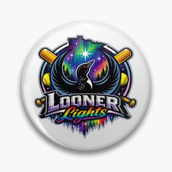 Item preview, Looner Lights Softball Logo designed and sold by Katu.