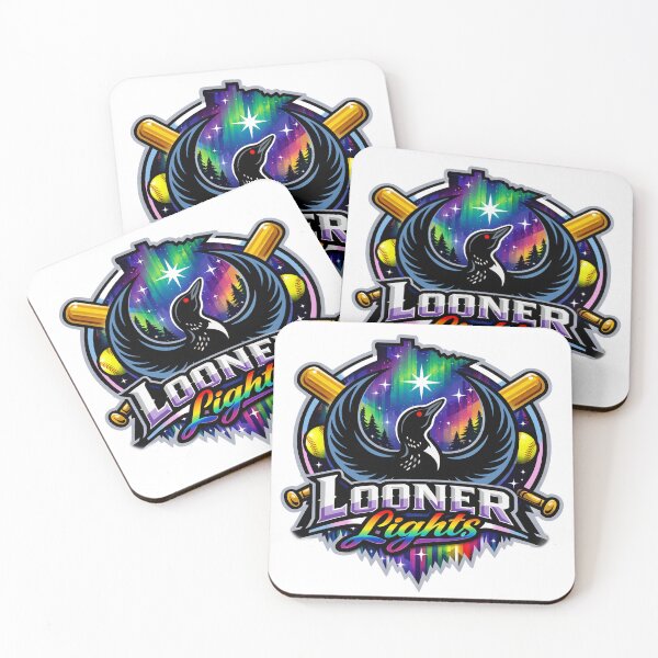 Item preview, Looner Lights Softball Logo designed and sold by Katu.