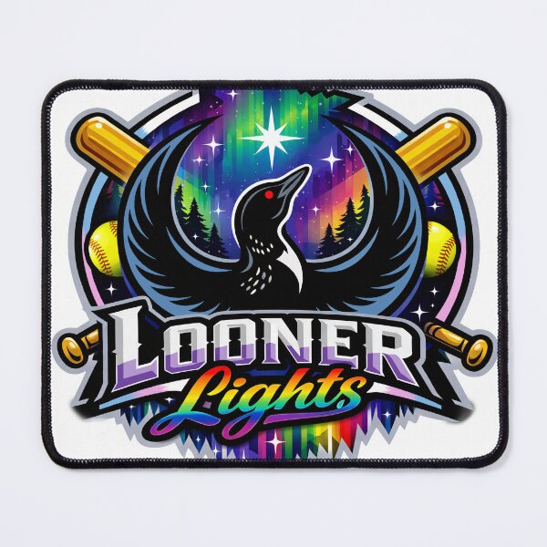 Item preview, Looner Lights Softball Logo designed and sold by Katu.