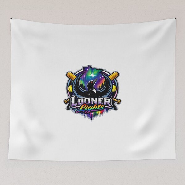 Item preview, Looner Lights Softball Logo designed and sold by Katu.