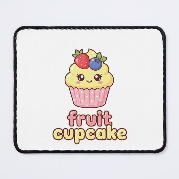 Item preview, Cute Fruit Cupcake PNG | Kawaii Fruit Cupcake Clipart designed and sold by morning sun.