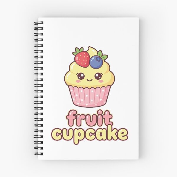 Item preview, Cute Fruit Cupcake PNG | Kawaii Fruit Cupcake Clipart  designed and sold by morning sun.