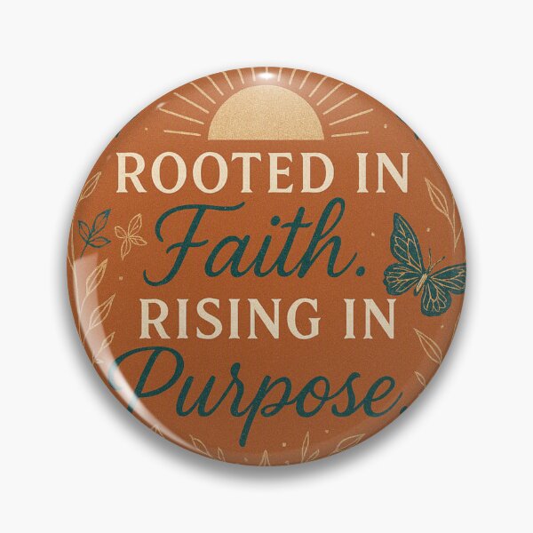 Item preview, Rooted In Faith Rising In Purpose designed and sold by Fresh Starts.
