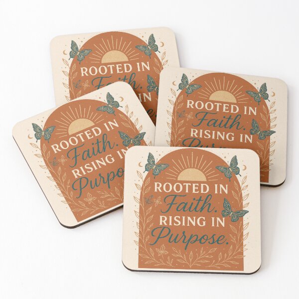 Item preview, Rooted In Faith Rising In Purpose designed and sold by Fresh Starts.