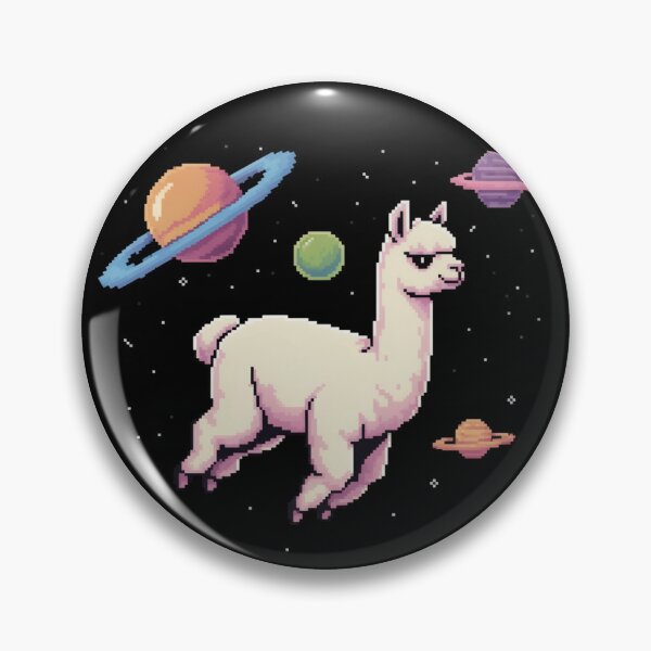 Item preview, Cute Pixel Space Alpaca Retro Gamer Kawaii Llama Galaxy Pixel Art Aesthetic Gift for Gamers and Animal Lovers designed and sold by Zizo-DR44.