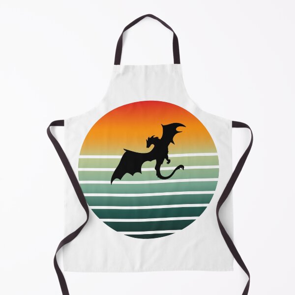 Item preview, Retro Sunset Dragon designed and sold by HideawayMtn.