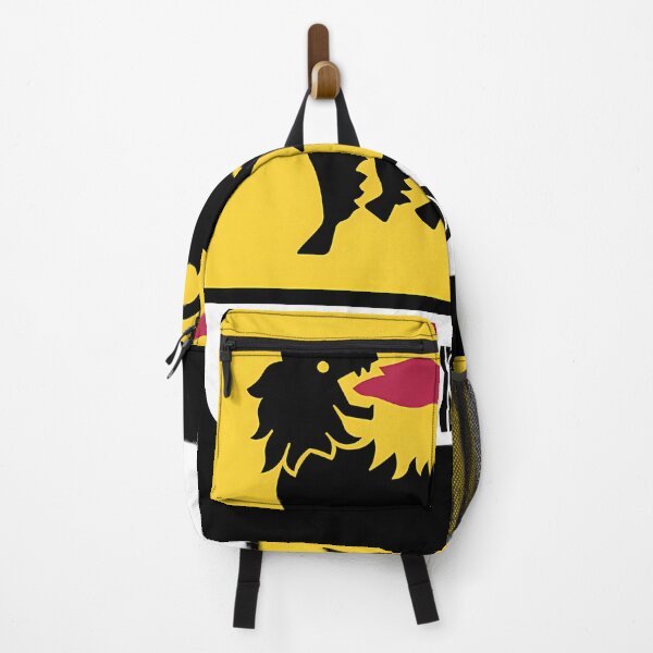Item preview, Silhouette Of Six Legged Fire Breathing Creature On Yellow Background designed and sold by prsartes.