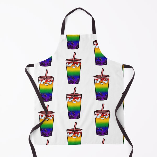 Item preview, Rainbow Iced Boba Tea designed and sold by 88cranes.