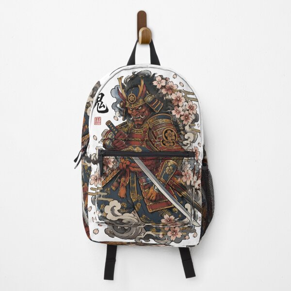 Item preview, Oni Samurai Portrait | Japanese Demon Warrior Tattoo Art designed and sold by kaxymax.