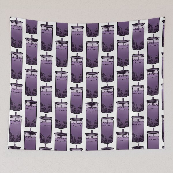 Item preview, Purple Taro Boba Tea designed and sold by 88cranes.