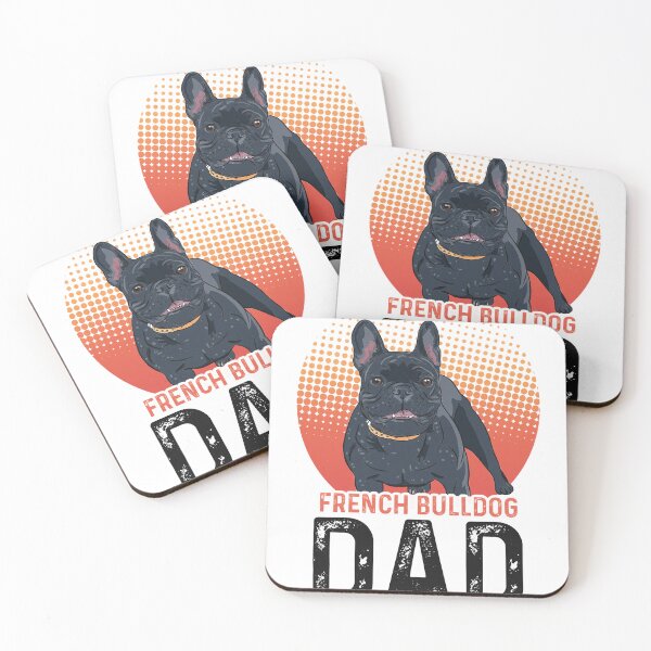 Item preview, French Bulldog Dad Retro Sunset Graphic designed and sold by SoyLamderma.