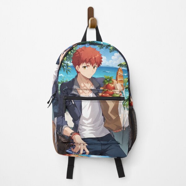Item preview, Shirou Emiya Fate Stay Night Beach Day Grocery Mission designed and sold by GABRIELMURPHY.