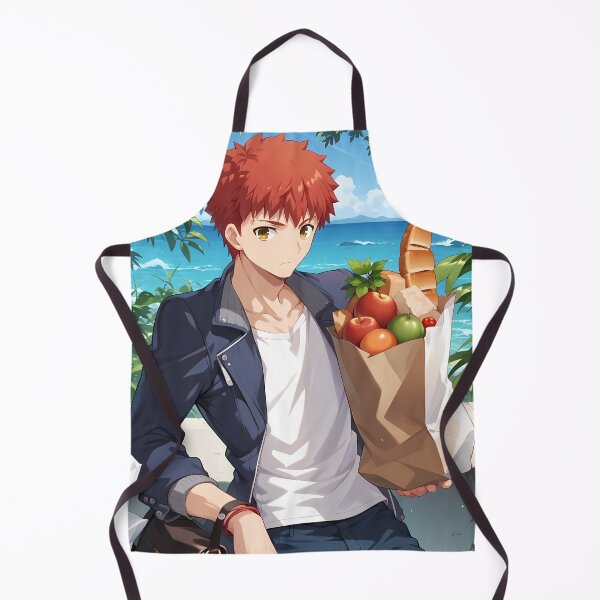 Item preview, Shirou Emiya Fate Stay Night Beach Day Grocery Mission designed and sold by GABRIELMURPHY.