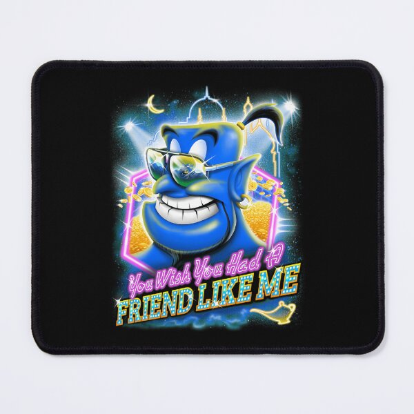 Item preview, Cool Blue Genie Wearing Sunglasses Neon Wealth Palace designed and sold by EL-GAMER.
