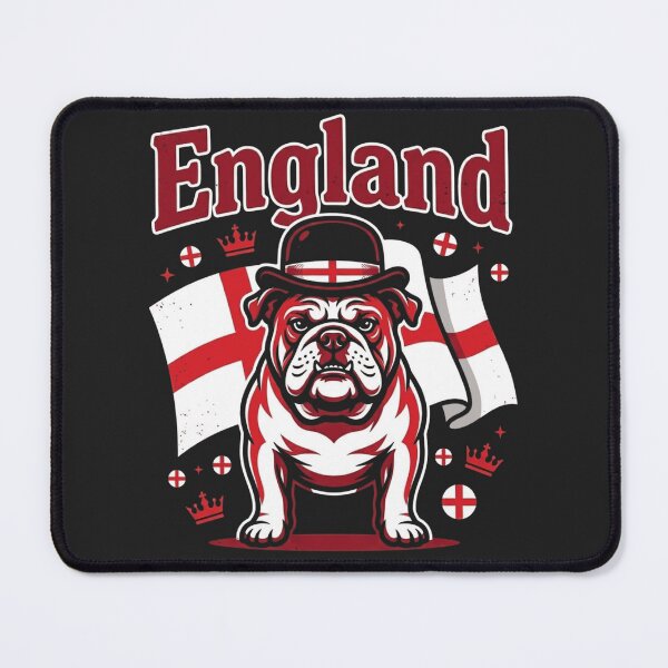 Item preview, Vintage England Football Bulldog Flag designed and sold by legendaryskins.