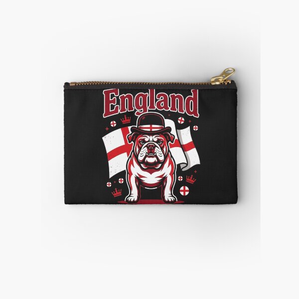 Artikelvorschau, Vintage England Football Bulldog Flagge entworfen und verkauft von legendaryskins.