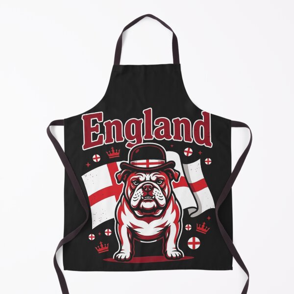 Item preview, Vintage England Football Bulldog Flag designed and sold by legendaryskins.