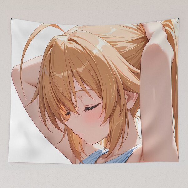 Item preview, Irina Shidou High School DxD Soft Profile Blue Top Portrait designed and sold by GABRIELMURPHY.
