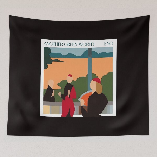 Item preview, Abstract Retro World Landscape  designed and sold by Orimakera.
