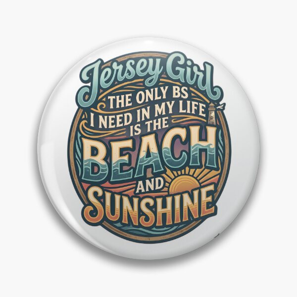 Item preview, Jersey Girl Beach and Sunshine Retro Coastal Design designed and sold by JerseyGirls.