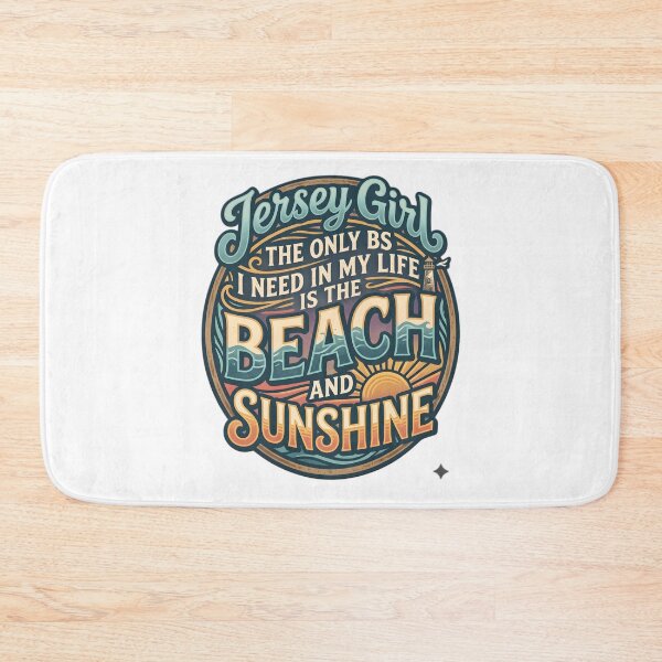 Item preview, Jersey Girl Beach and Sunshine Retro Coastal Design designed and sold by JerseyGirls.