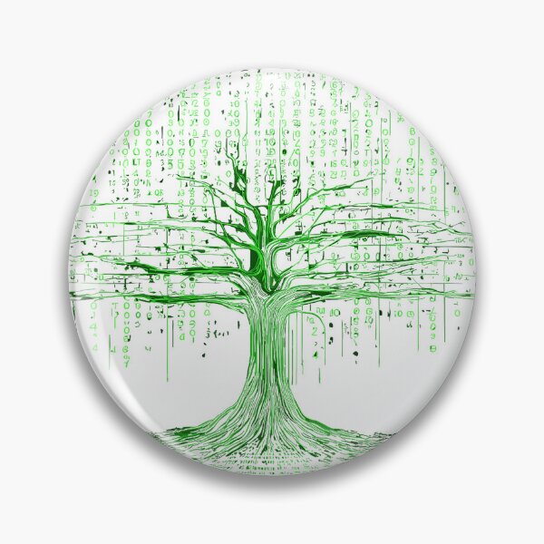 Item preview, Binary Tree IT computer science coding geek fan programmer T-Shirt designed and sold by NFTaletellers.