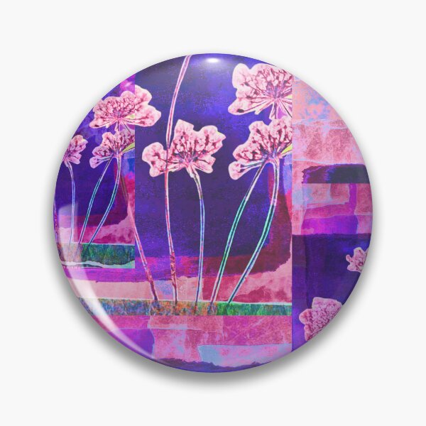 Item preview, colorful floral design, pink wildflowers, original artwork  designed and sold by OmStudioz .