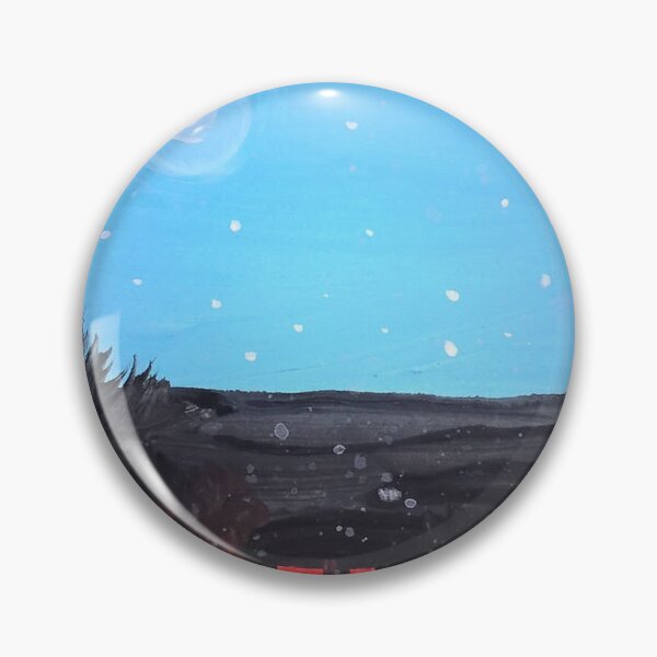 Item preview, Cozy Cabin Under a Starry Blue Sky designed and sold by RakeshPatelArt.