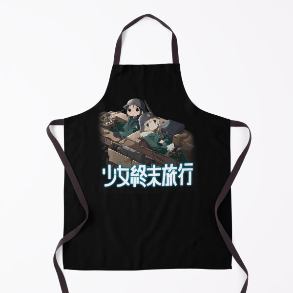 Item preview, Two Anime Characters Wearing Military Helmets Riding Inside Vehicle Track designed and sold by prsartes.