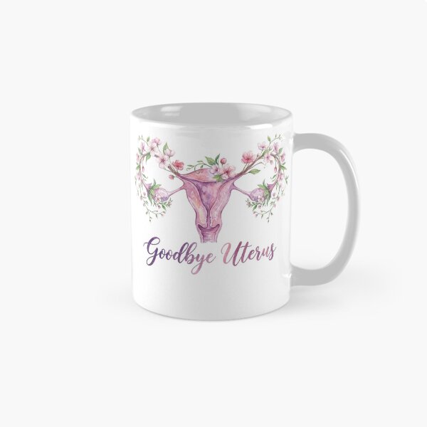 Artikelvorschau, Adios Uterus Monatsabonnement gekündigt Retro Hysterektomie entworfen und verkauft von Georain.