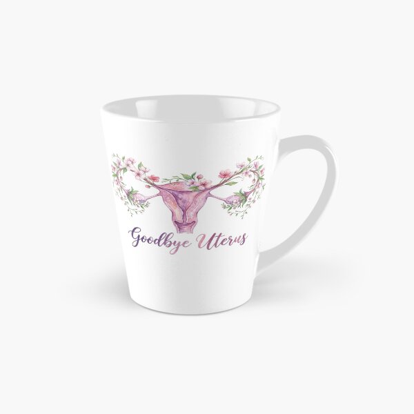 Item preview, Goodbye Uterus Watercolor Floral Flowers Hysterectomy Recovery designed and sold by Georain.