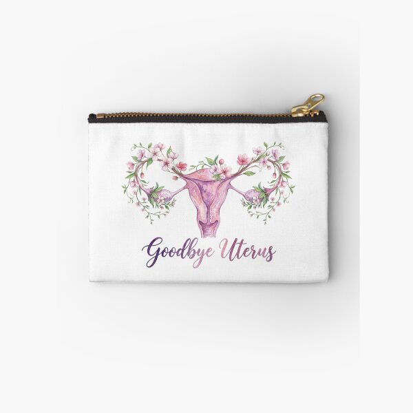 Item preview, Goodbye Uterus Watercolor Floral Flowers Hysterectomy Recovery designed and sold by Georain.