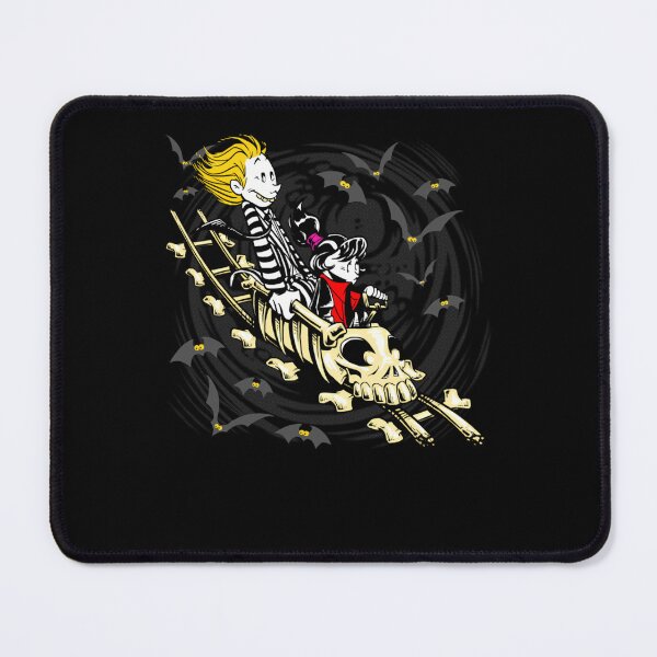 Item preview, Ghostly Boy and Girl Riding Bone Rollercoaster in Dark Night designed and sold by EL-GAMER.