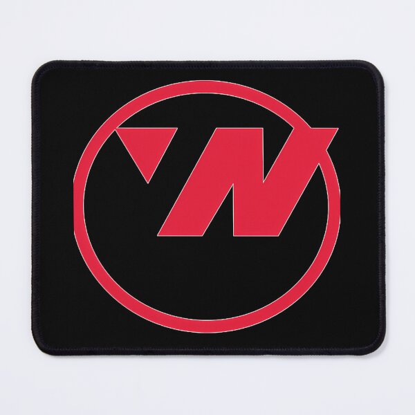 Item preview, Red Stylized Alphabetical Symbol Inside Red Circular Framing designed and sold by prsartes.