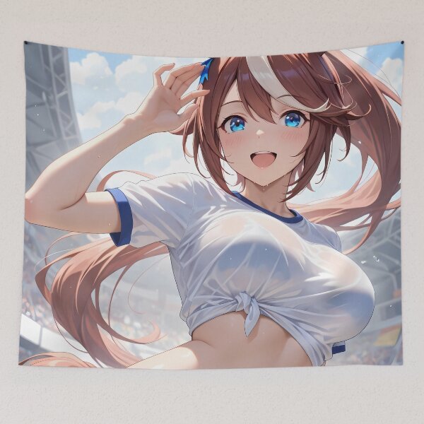 Item preview, Tokai Teio Uma Musume Stadium Sportswear Shine designed and sold by GABRIELMURPHY.