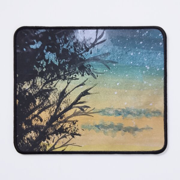 Item preview, Moonlit Forest at Twilight designed and sold by RakeshPatelArt.