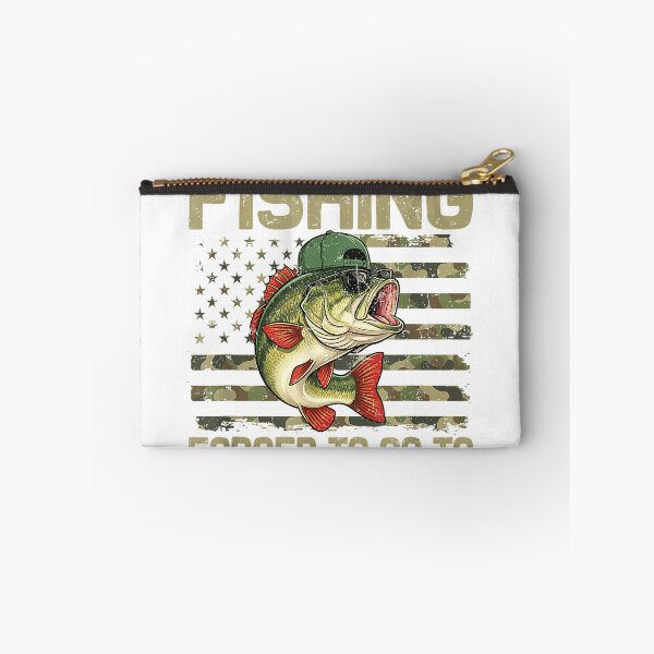 Item preview, Born to Go Fishing Bass Fish Funny Fisherman Boys Kids Men T-Shirt designed and sold by DArtfulStudio.