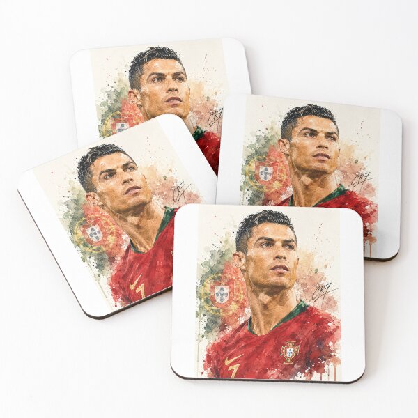 Item preview, Arte de fan de Cristiano Ronaldo en acuarela designed and sold by delacerdaan.