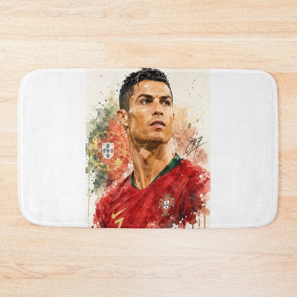 Item preview, Cristiano Ronaldo Watercolor Fan Art designed and sold by delacerdaan.