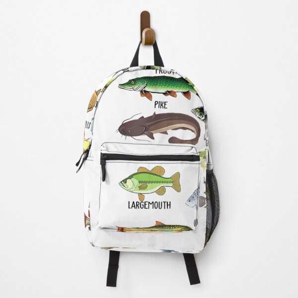 Item preview, Boy Fishing-Shirt Type of Freshwater Bass Fish Funny Fishing T-Shirt designed and sold by Othinus.