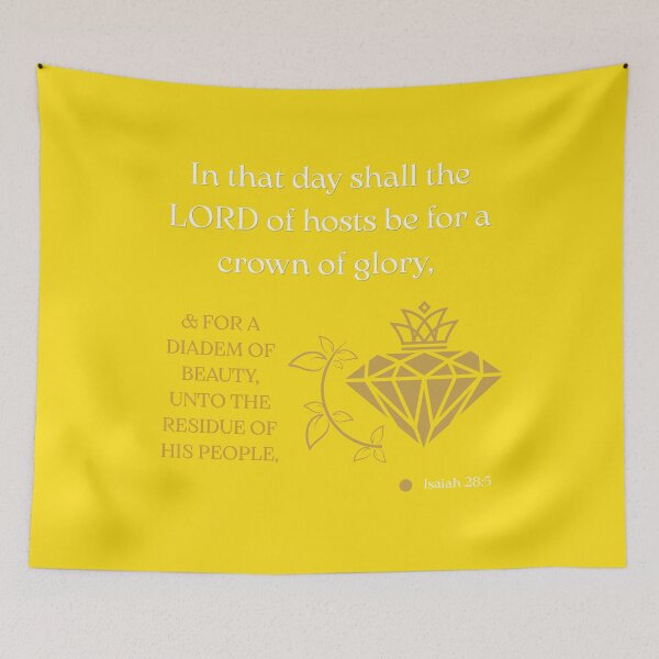 Item preview, Isaiah 28:5 designed and sold by Undonemadenew.