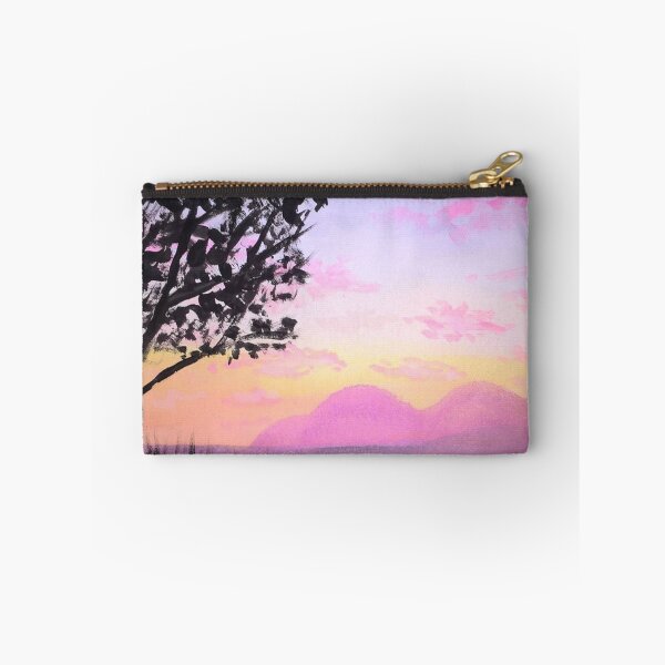 Item preview, Pink Sunset Mountain Landscape designed and sold by RakeshPatelArt.