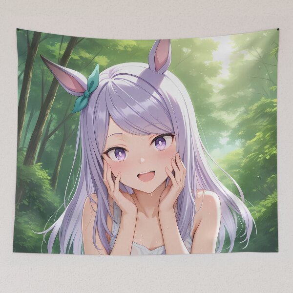 Item preview, Mejiro McQueen Uma Musume Streamside Cute Surprise designed and sold by GABRIELMURPHY.