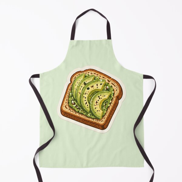 Item preview, Avocado Toast Watercolor – California Food Lover designed and sold by ChemicalXShop.